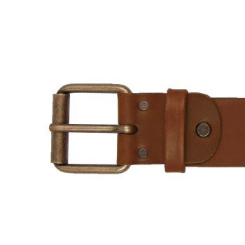 vue boucle ceinture week-end cuir cognac jules & jenn