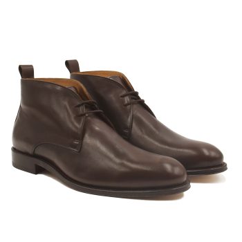 desert boots cuir marron jules & jenn