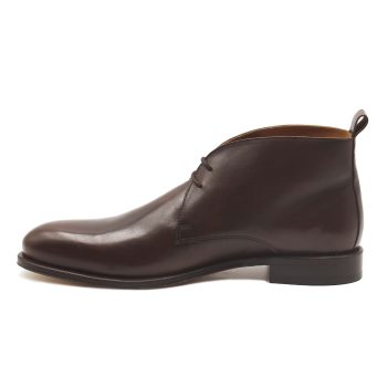 vue interieure desert boots cuir marron jules & jenn
