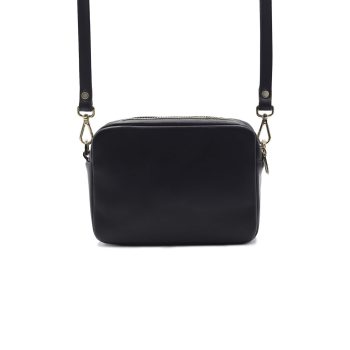 vue arriere sac gabrielle cuir noir jules & jenn