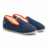 charentaises bleu denim orange jules & jenn