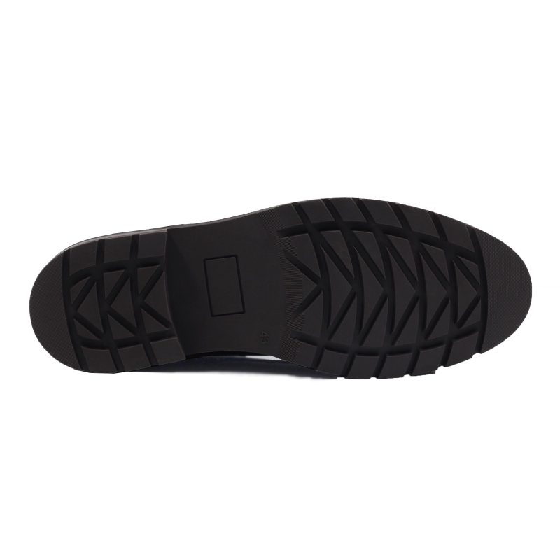 vue semelle ranger boots cuir graine kaki jules jenn