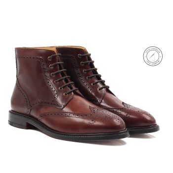 boots cousu goodyear cuir cognac jules & jenn
