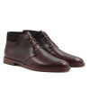 bottillons courts homme cuir cognac jules & jenn