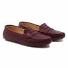 mocassins cuir graine bordeaux jules & jenn