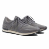 sneakers cuir daim gris jules & jenn