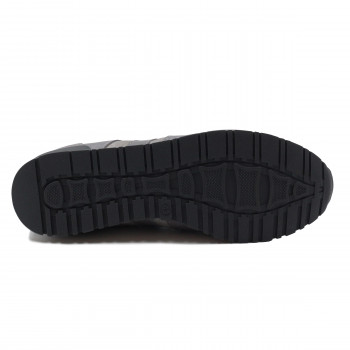 vue dessous sneakers cuir daim gris jules & jenn