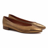 ballerines cuir metallise bronze jules & jenn
