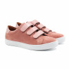 baskets scratch cuir daim rose jules & jenn