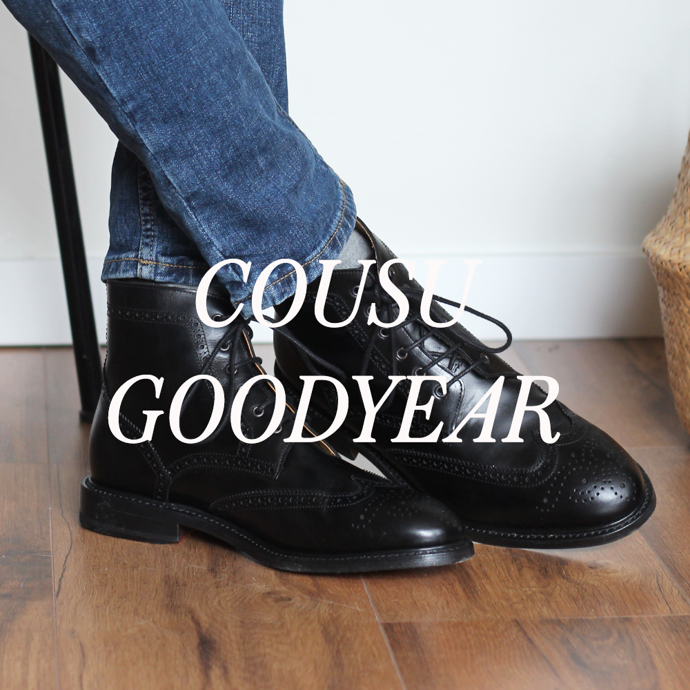 modeles cousu goodyear homme jules & jenn