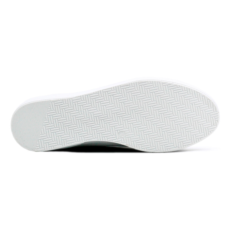 vue dessous baskets a scratch fibre de mais blanc & camel jules & jenn