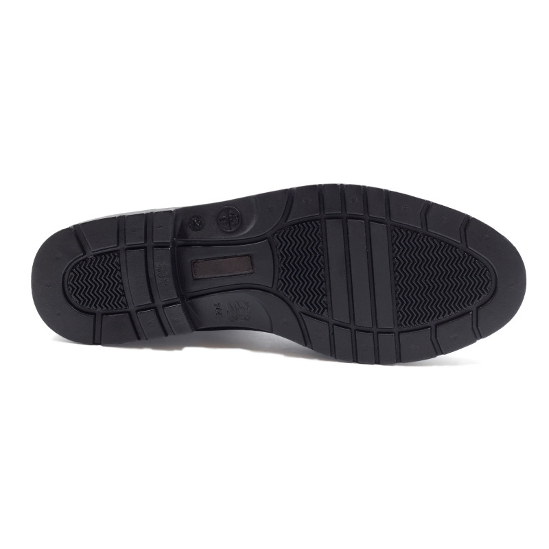 vue dessous boots de pluie caoutchouc marron