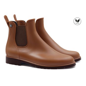 bottines pluie caoutchouc camel jules jenn