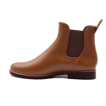 vue interieure bottines pluie caoutchouc camel jules jenn
