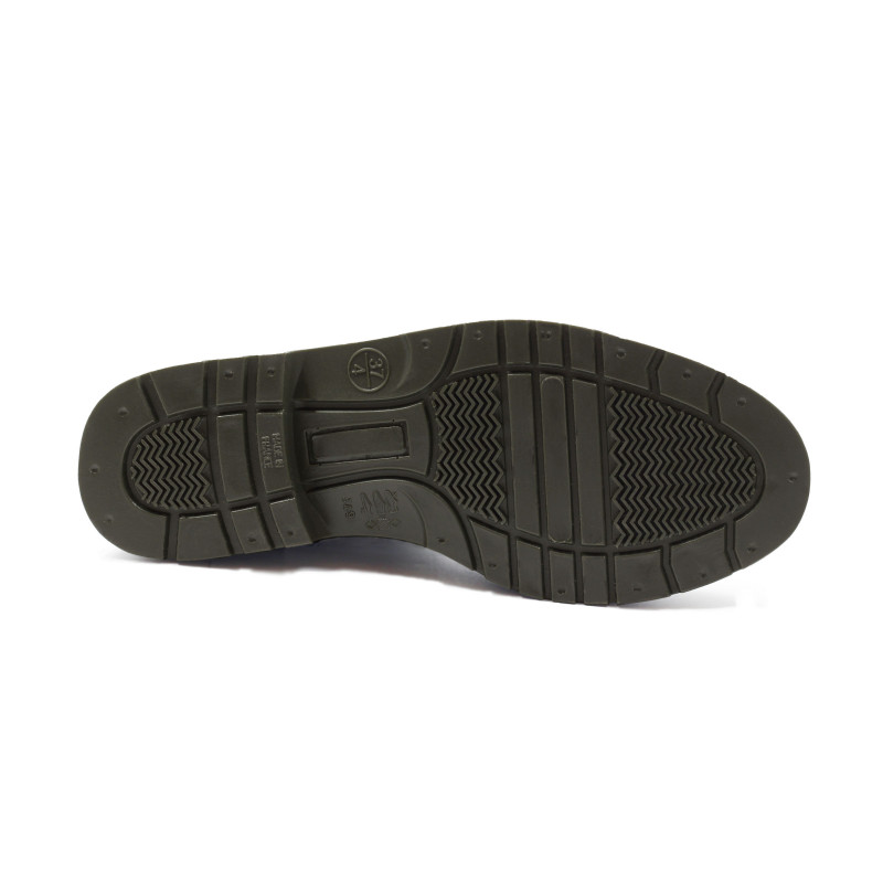 vue dessous bottines de pluie kaki jules & jenn