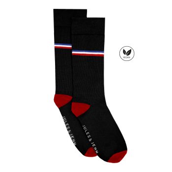 chaussettes coton noir jules & jenn