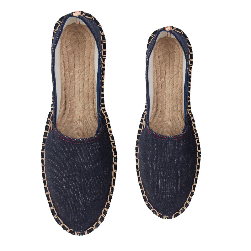 vue dessus espadrilles nahia jules & jenn x atelier tuffery
