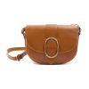 sac boucle cuir camel jules & jenn