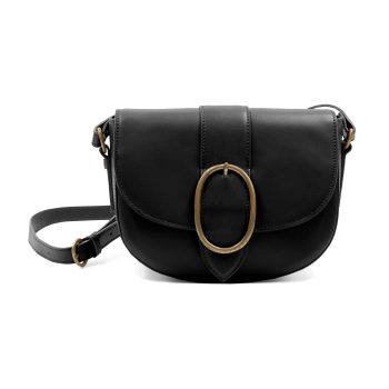 sac boucle cuir noir jules & jenn