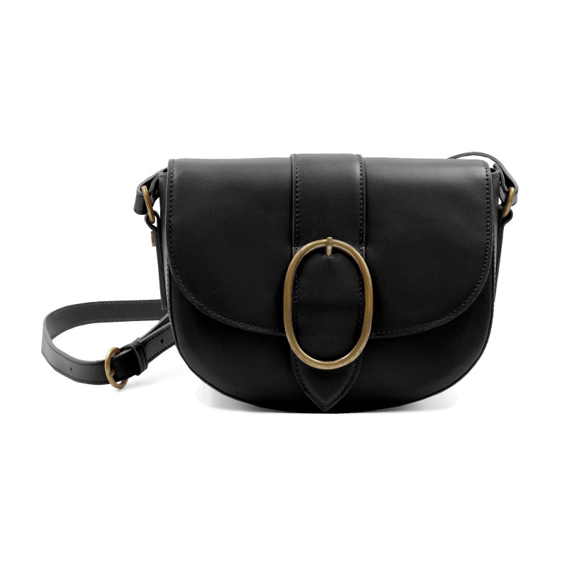 sac boucle cuir noir jules & jenn