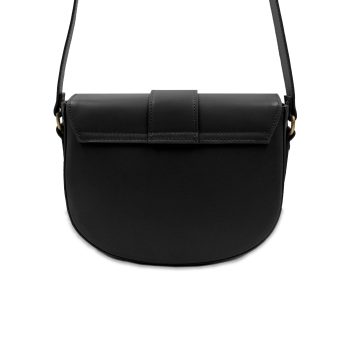 vue arriere sac boucle cuir noir jules & jenn