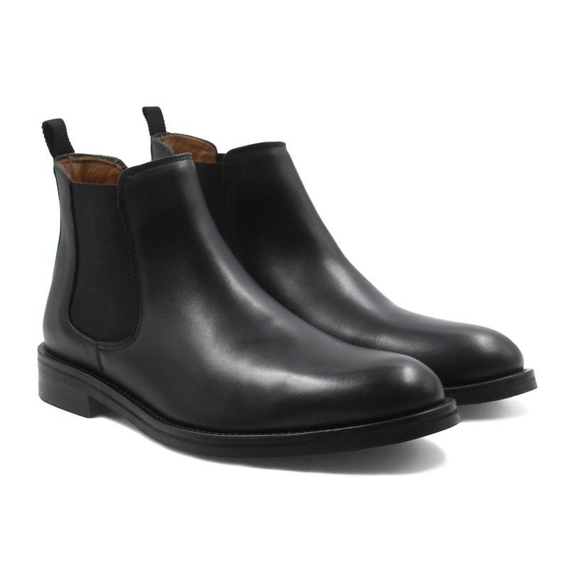 chelsea boots ville cuir noir jules & jenn