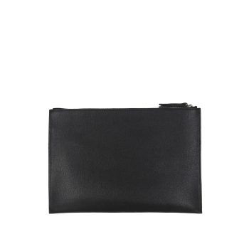 vue arriere pochette ordinateur cuir grave noir jules& jenn