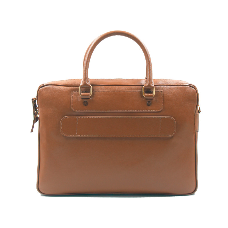 vue arriere sacoche cuir grave cognac jules & jenn