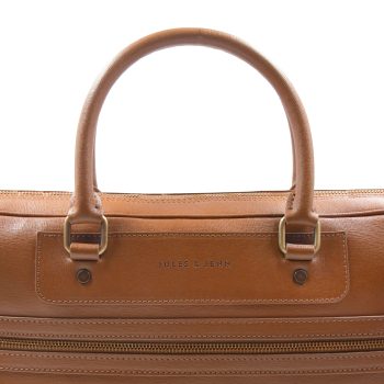 vue serree sacoche cuir grave cognac jules & jenn