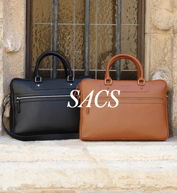 Sacs cuir homme JULES & JENN