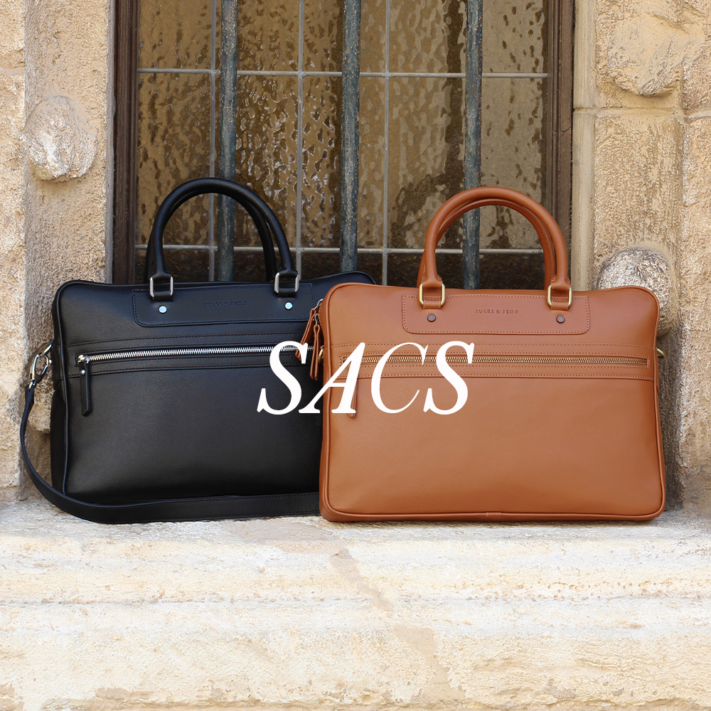 Sacs cuir homme JULES & JENN