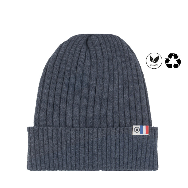 bonnet coton recycle bleu denim jules & jenn