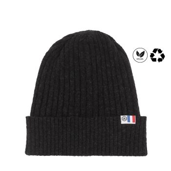 bonnet coton recycle noir jules & jenn