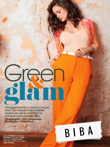 couverture magasine biba jules & jenn