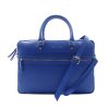 sacoche cuir grave bleu royal jules jenn