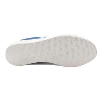 vue dessous baskets scratch jean bleu denim bleu jules & jenn
