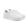 baskets vintage cuir graine blanc jules & jenn