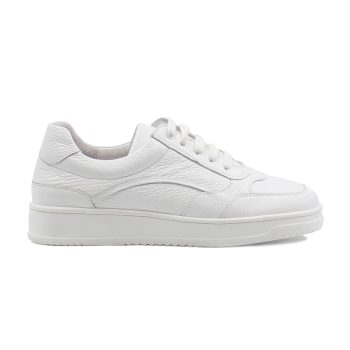 vue exterieur baskets vintage cuir graine blanc jules & jenn