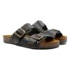 mules liege clous cuir noir jules & jenn