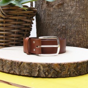 vue posee ceinture paris cuir cognac jules & jenn