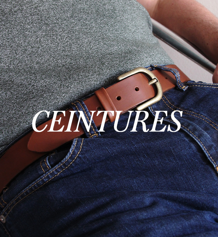 ceintures cuir homme jules & jenn