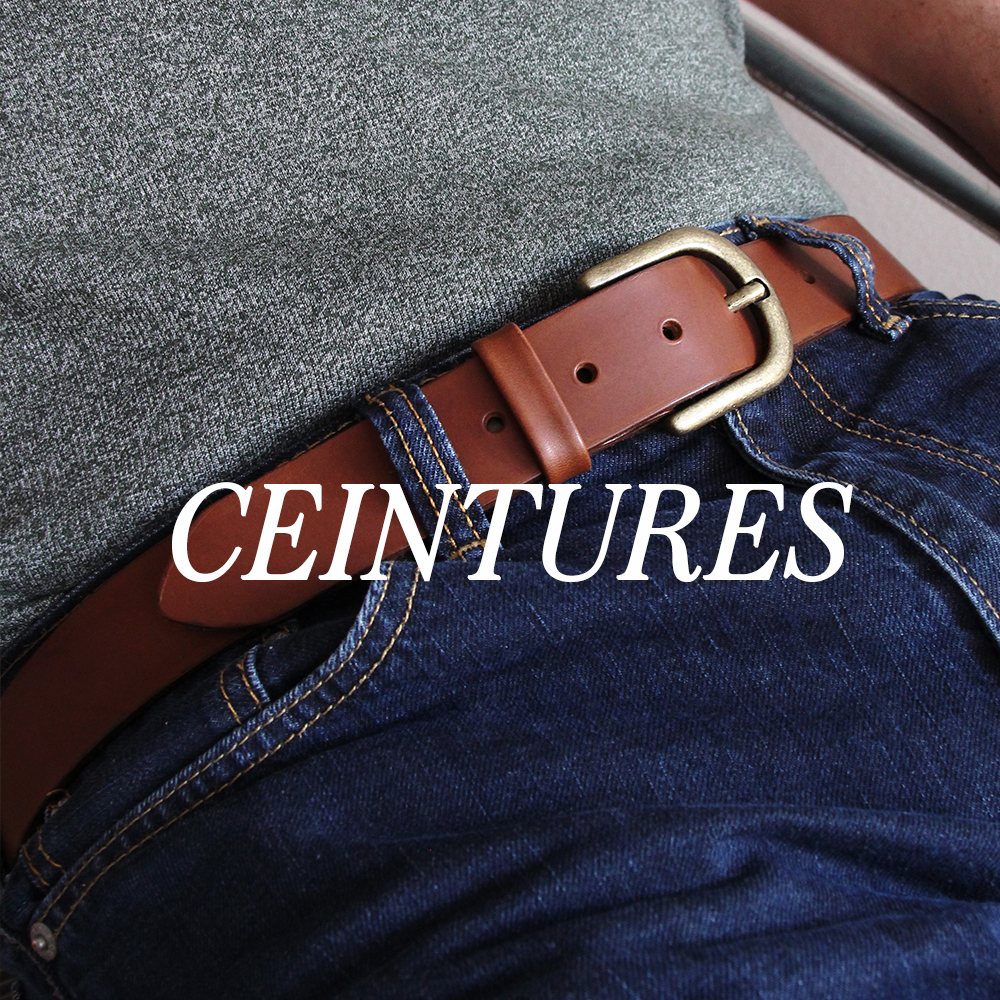 ceintures cuir homme jules & jenn