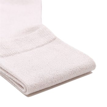 vue serree chaussettes lurex blanc & argente jules & jenn