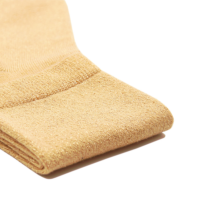 vue serree chaussettes lurex dore jules & jenn