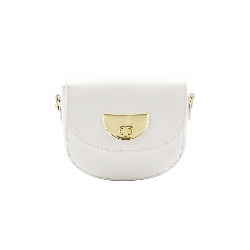 mini sac cuir blanc jules & jenn