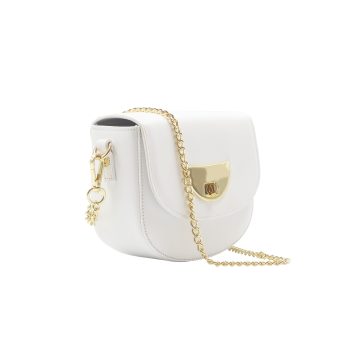 vue profil mini sac cuir blanc jules & jenn