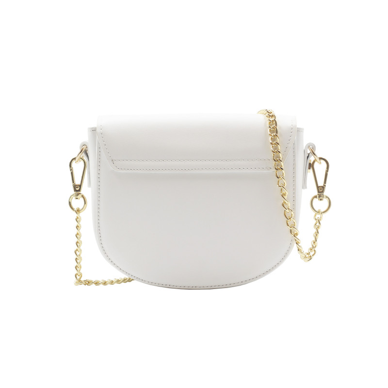 vue arrière mini sac cuir blanc jules & jenn