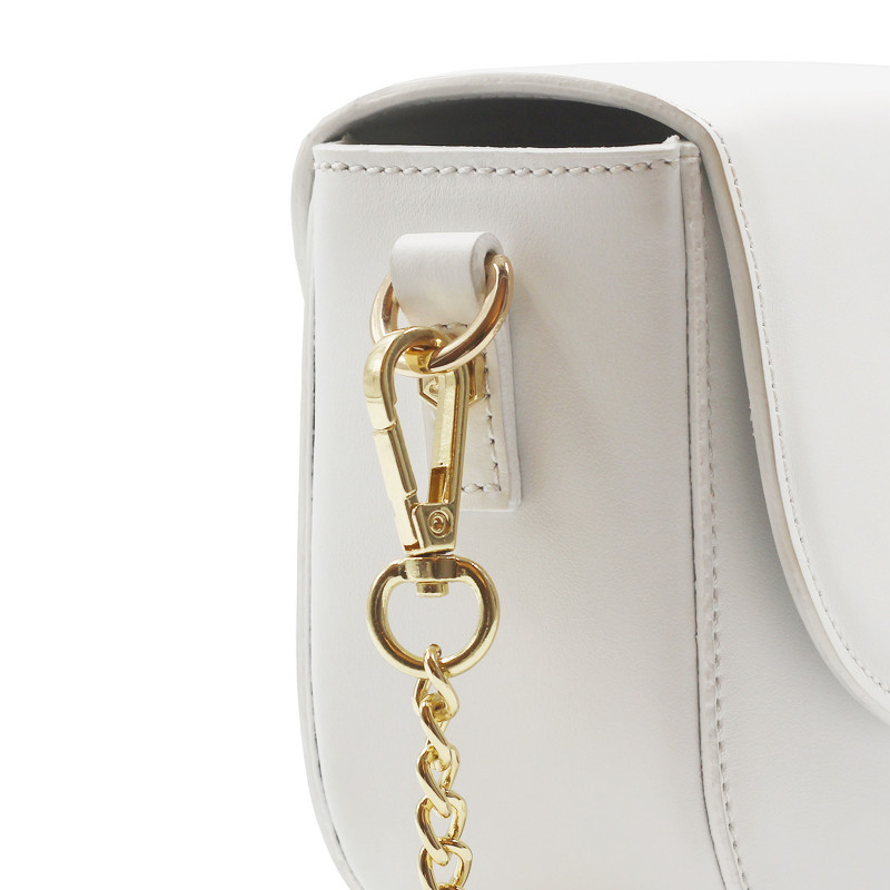 vue detail mini sac cuir blanc jules & jenn