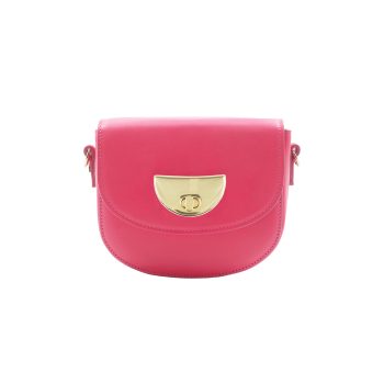 mini sac cuir fushia jules & jenn