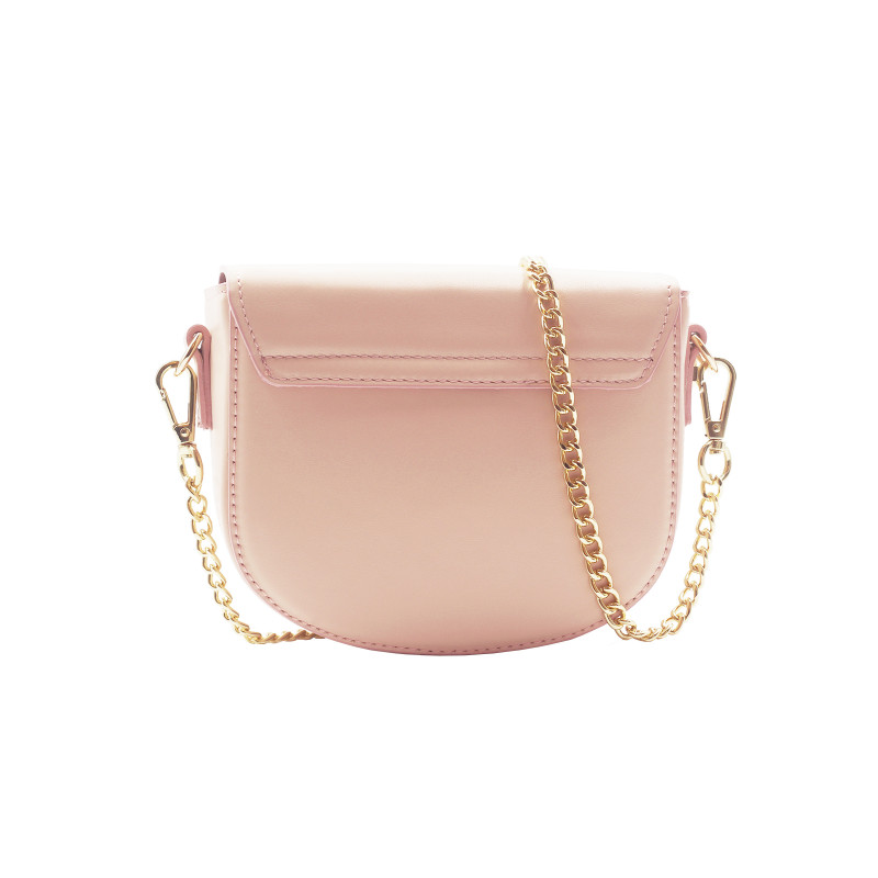 vue arrière mini sac cuir rose poudre jules & jenn